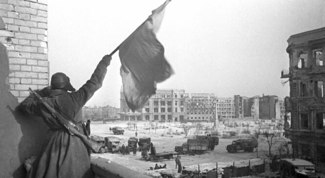 Сталинградская битва.